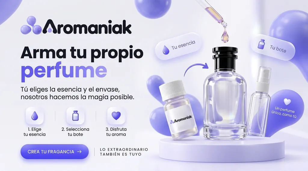 Arma tu propio perfume - Crea tu fragancia