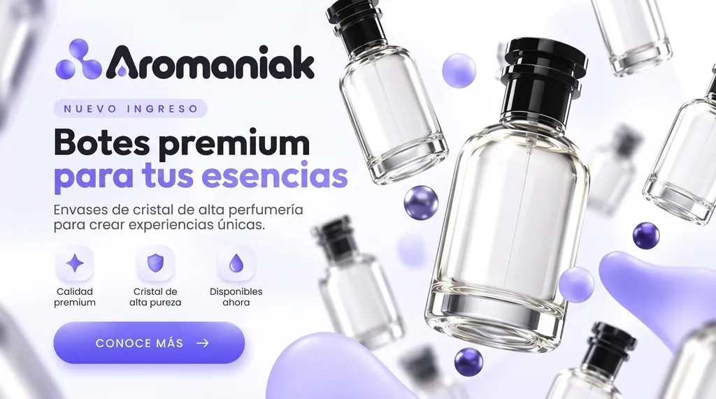 Botes premium para tus esencias